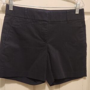 Ann Taylor Black Shorts Mid-Rise Fitted